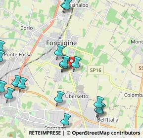 Mappa Via L. Svevo, 41043 Formigine MO, Italia (2.68947)