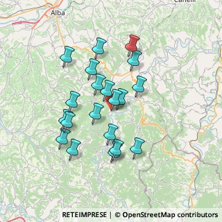 Mappa Località fontane, 12050 Torre Bormida CN, Italia (6.388)