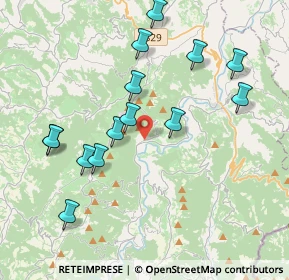 Mappa Località fontane, 12050 Torre Bormida CN, Italia (4.07857)