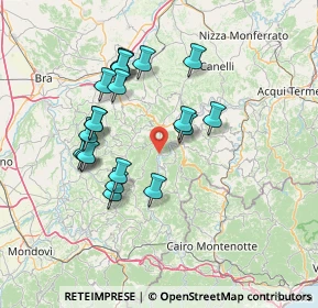 Mappa Località fontane, 12050 Torre Bormida CN, Italia (13.5335)