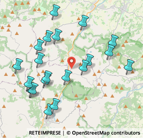 Mappa Via dei Cesari, 42030 Vezzano sul Crostolo RE, Italia (4.348)