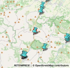 Mappa Via dei Cesari, 42030 Vezzano sul Crostolo RE, Italia (5.5325)