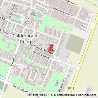 Mappa Via Giacomo Matteotti, 14B, 40012 Calderara di Reno, Bologna (Emilia Romagna)