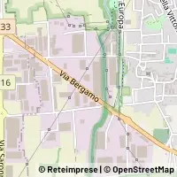 Mapa Caronno Pertusella