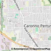 Mapa Caronno Pertusella