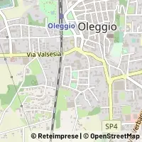 Hartă Oleggio