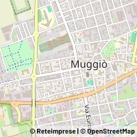 Hartă Muggiò