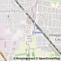Hartă Caronno Pertusella