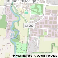 지도 Burago di Molgora