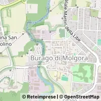 Térkép Burago di Molgora