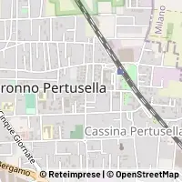 Kaart Caronno Pertusella