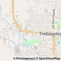Mapa Trebaseleghe