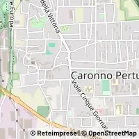 Kaart Caronno Pertusella