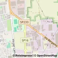 Mapa Origgio