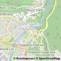 Térkép Pont-Saint-Martin