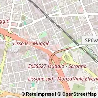 Hartă Lissone