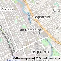Mapa Legnano