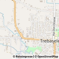 Mapa Trebaseleghe
