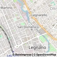 Karte Legnano