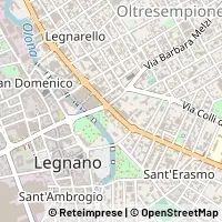 Mapa Legnano