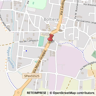Mappa Via Monte Grappa, 19, 24040 Boltiere, Bergamo (Lombardia)