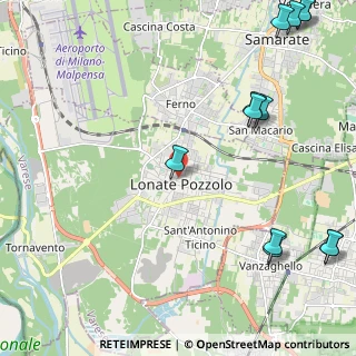 Mappa Piazza Santa Maria, 21015 Lonate Pozzolo VA, Italia (3.19333)