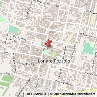 Mappa Piazza San Maria, 5, 21015 Lonate Pozzolo, Varese (Lombardia)