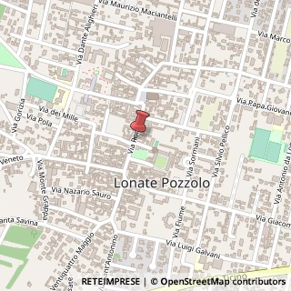 Mappa Via Roma, 12, 21015 Lonate Pozzolo, Varese (Lombardia)
