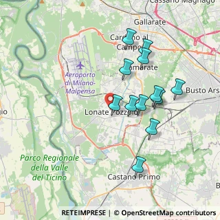 Mappa Piazza Santa Maria, 21015 Lonate Pozzolo VA, Italia (3.44167)