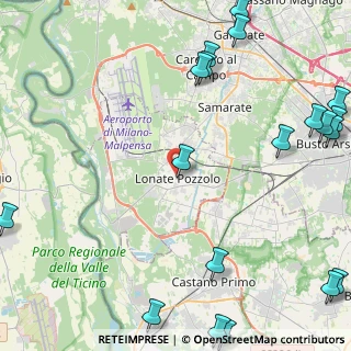 Mappa Piazza Santa Maria, 21015 Lonate Pozzolo VA, Italia (6.9365)