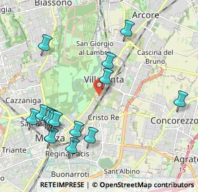 Mappa Via Flavio Gioia, 20852 Villasanta MB, Italia (2.29267)