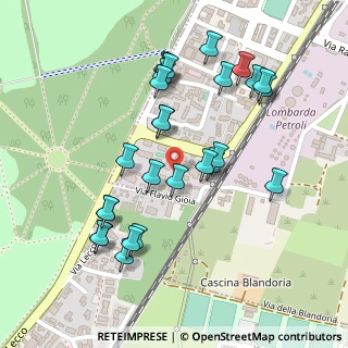 Mappa Via Flavio Gioia, 20852 Villasanta MB, Italia (0.24074)