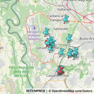 Mappa Via Lissenzio, 21015 Lonate Pozzolo VA, Italia (3.63)
