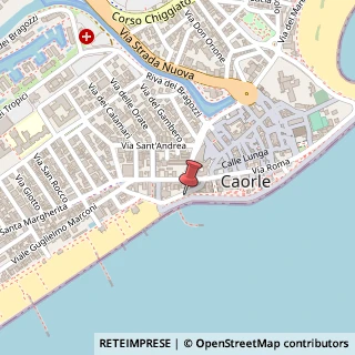Mappa Via della serenissima 28, 30021 Caorle, Venezia (Veneto)