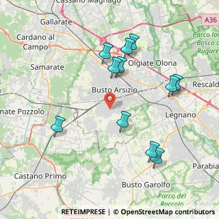 Mappa Largo Sottotenente Pozzi, 21052 Busto Arsizio VA, Italia (4.04455)