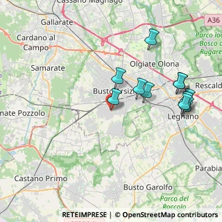Mappa Largo Sottotenente Pozzi, 21052 Busto Arsizio VA, Italia (4.03)