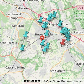 Mappa Largo Sottotenente Pozzi, 21052 Busto Arsizio VA, Italia (3.695)