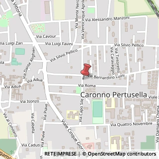 Mappa Via XXV Aprile, 30, 21042 Caronno Pertusella, Varese (Lombardia)