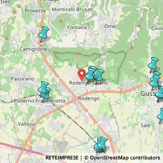 Mappa Via San Francesco, 25050 Rodengo-Saiano BS, Italia (2.99533)