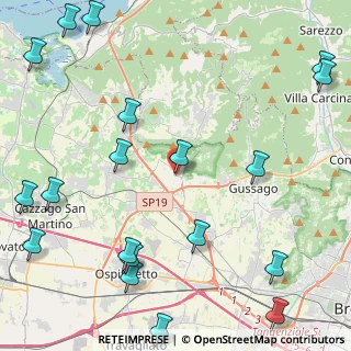 Mappa Via San Francesco, 25050 Rodengo-Saiano BS, Italia (6.44)