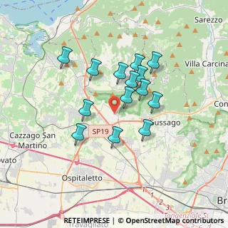 Mappa Via San Francesco, 25050 Rodengo-Saiano BS, Italia (2.83429)