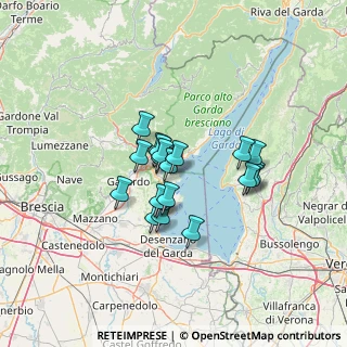 Mappa Via San Giovanni, 25010 San Felice del Benaco BS, Italia (9.4345)