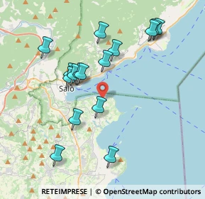 Mappa Via San Giovanni, 25010 San Felice del Benaco BS, Italia (3.77875)