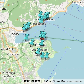 Mappa Via San Giovanni, 25010 San Felice del Benaco BS, Italia (1.7025)