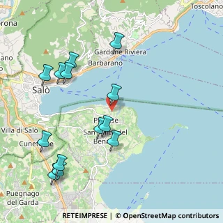 Mappa Via San Giovanni, 25010 San Felice del Benaco BS, Italia (2.24308)
