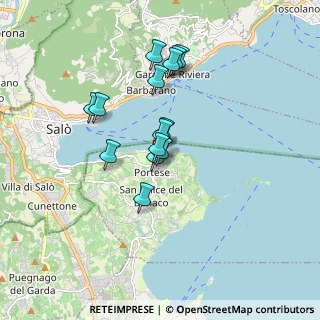 Mappa Via San Giovanni, 25010 San Felice del Benaco BS, Italia (1.38071)