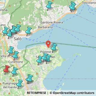 Mappa Via San Giovanni, 25010 San Felice del Benaco BS, Italia (3.159)