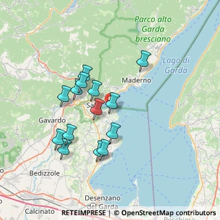 Mappa Via San Giovanni, 25010 San Felice del Benaco BS, Italia (6.53214)