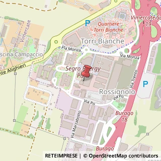 Mappa 20871 Torri Bianche MB, Italia, 20871 Vimercate, Monza e Brianza (Lombardia)