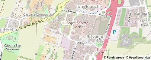 Mappa Vimercate